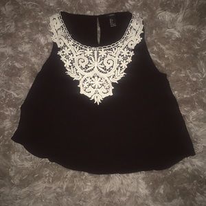 Forever21 Lace Tank Top